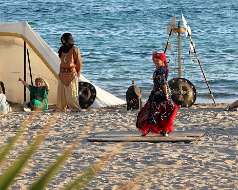 The battles during the Reconquista period is commemorated during the annual Moors & Christians festival. These days it’s a more civilised affair where both sides win one day each, and then all celebrate together on the last day.