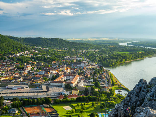 istock Panoramic view at Hainburg an der Donau 1499422219