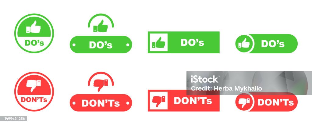 Lakukan Dan Tidak Positif Vs Negatif Benar Atau Salah Terima Dan Tolak