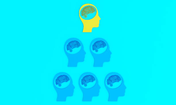 istock Brain Shape Consisting of Gears - Leadership Concept 1499426388