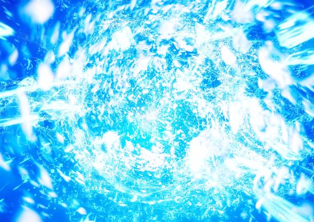 istock Abstract background of bubbles swirling underwater 1499432049