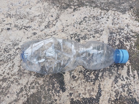 used plastic bottles, plastic waste, plastic drink waste