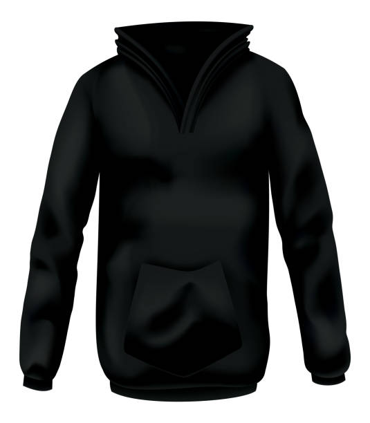 istock Hoodie mockup template for clothing branding and product presentation. Realistic front view. Perfect for fashion and apparel design 1499450353