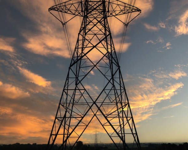 istock High voltage tower and electricity transmission 1499474629