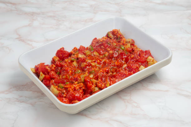 istock Hot chili peppers harissa sauce 1499478604