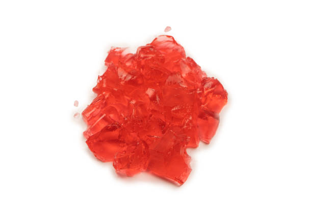 istock Sweet fruit jelly dessert isolated on a white background. 1499479422