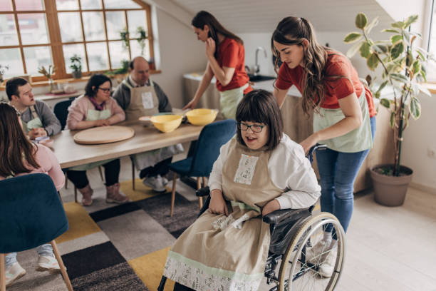 istock People with down syndrome on cooking class 1499482969