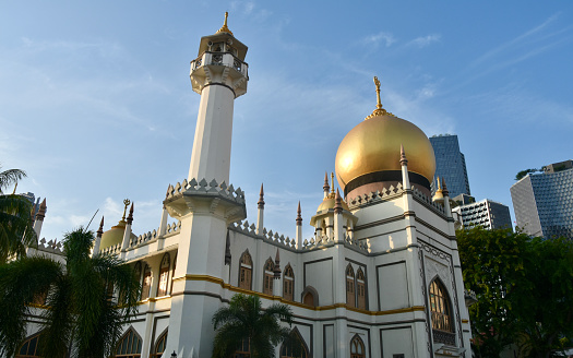 Main house of worship in Singapore Muslim Quarter