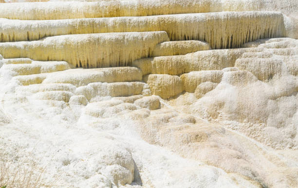 Travertine stock photo