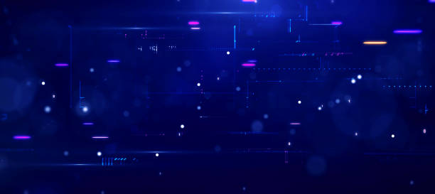 istock Digital information technology concept. Cybersecurity and protection system from online crime threats. Data Analytics or Data Science. Binary code on dark blue background. 1499491289