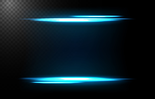 Blue Line Horizontal Frame Isolated on Transparent Pattern, Vector Illustration
Made with 100% vector shapes resizable
No raster and is easy to edit, 

Compatible with Adobe Illustrator version 10, 
Illustration contains transparency and blending effects