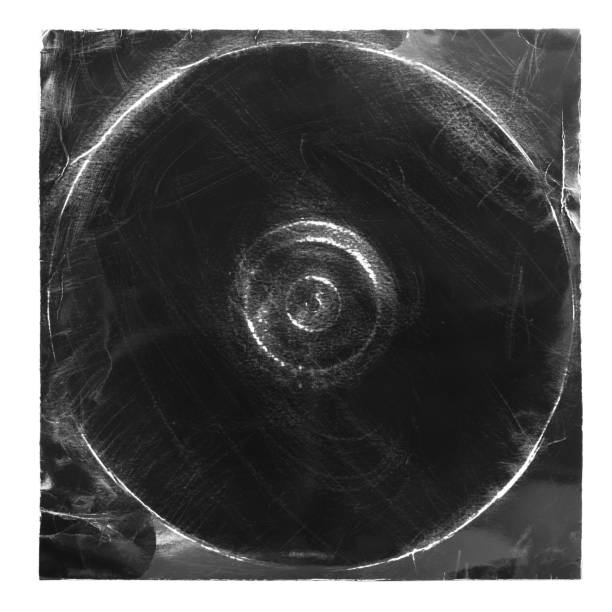 istock Vintage black album cover texture 1499494102