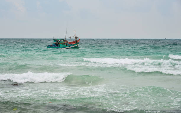 meereslandschaft der insel nam du, vietnam - 5905 stock-fotos und bilder