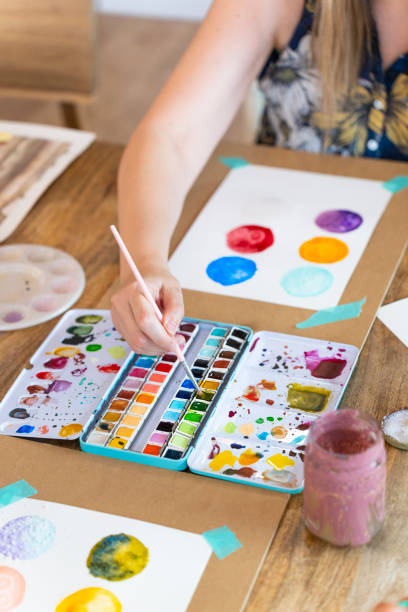 istock Watercolor Workshop. Mastering the Art of Watercolor: Techniques Unveiled in Workshop 1499506442