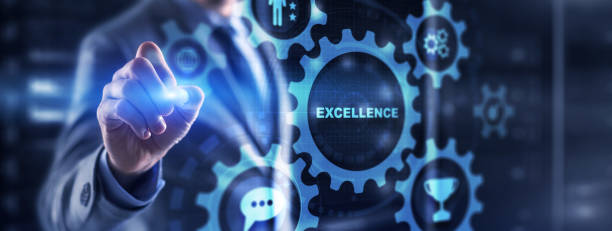 istock Business excellence manager. Business development concept 1499507844