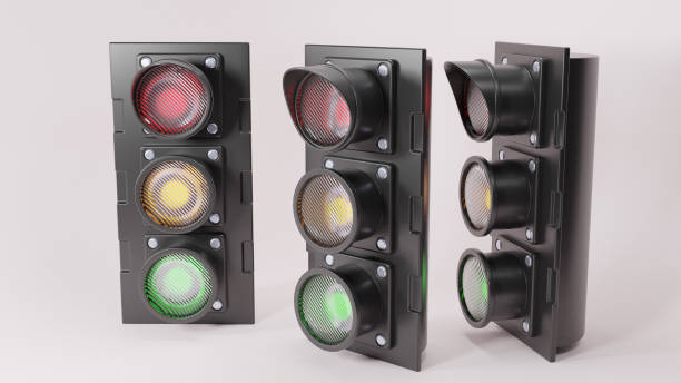 istock 3d render traffic lights with white background illustration 1499513717