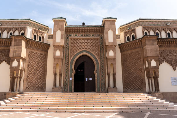 istock Richly ornated Mohammed V mosque in downtown Agadir 1499520522