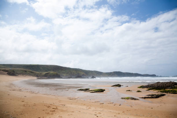 istock Verdicio beach view. Asturias coastline panorama, Spain 1499526556