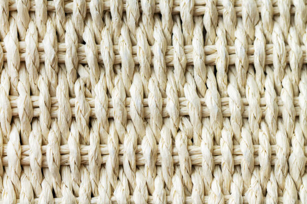 istock Texture background of wicker straw basket close-up 1499528624