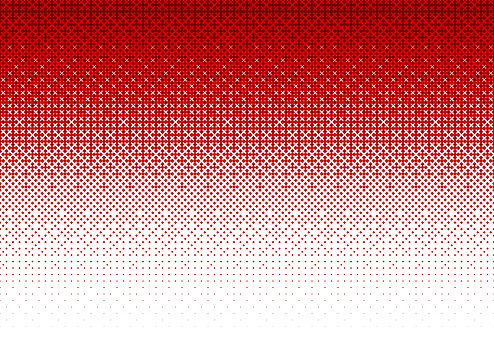 Retro red 1980s pixel abstract snow gradient Christmas background