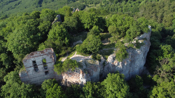 istock The ruins of Pajstun Castle on a steep reef 1499549721