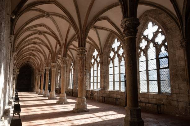istock an archway is shown with pillars in it and many windows 1499557732