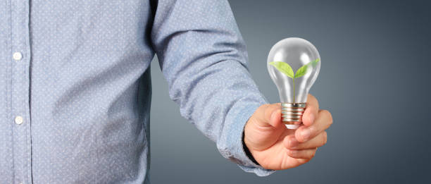 istock Humans hold light bulbs in hand innovative technology 1499573370