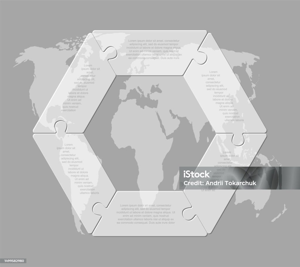 Transparent Diagram Infographic Process On 6 Steps Stock Illustration ...