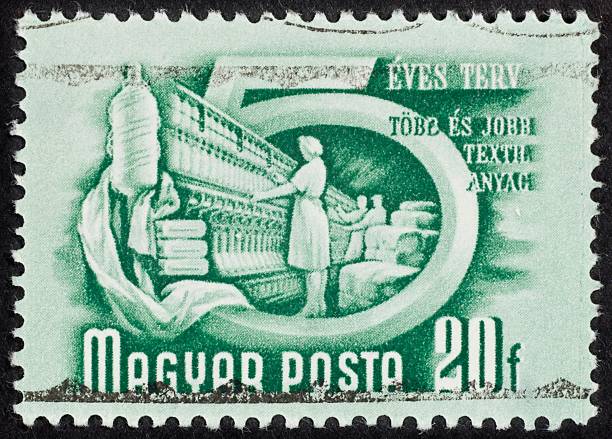 húngaro selo postal - number 20 document ink symbol - fotografias e filmes do acervo