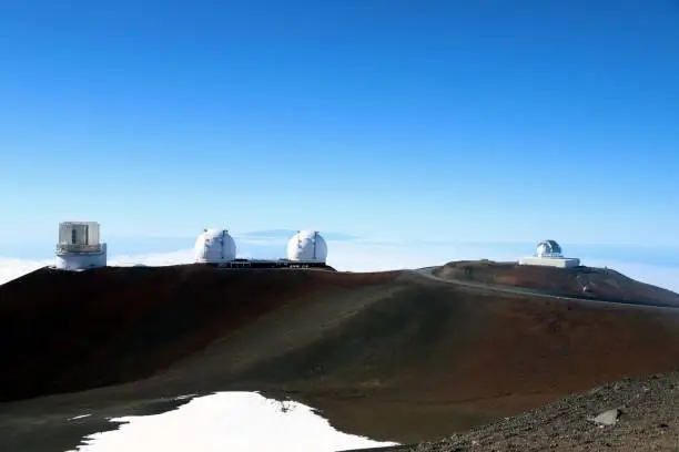 D6-42-24-755 Subaru,  W.M. Keck & NASA Telescope Mauna Kea