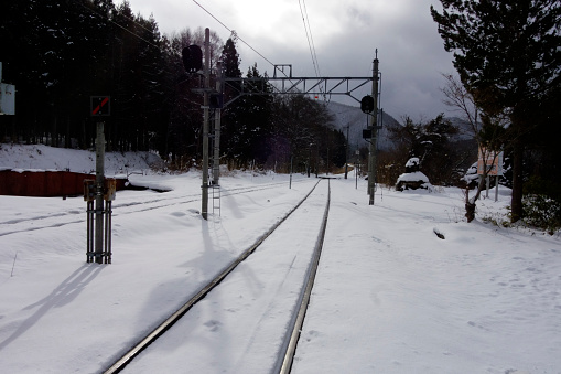 Fukushima Japan's Railway, Monkey Railway that runs through the unexplored Aizu
