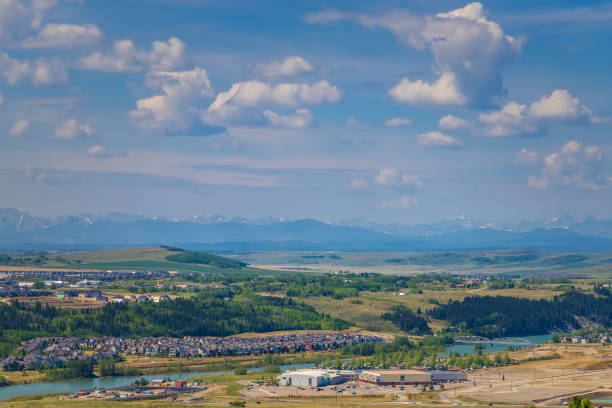 istock Panoramic Summer View Of Cochrane 1499622930