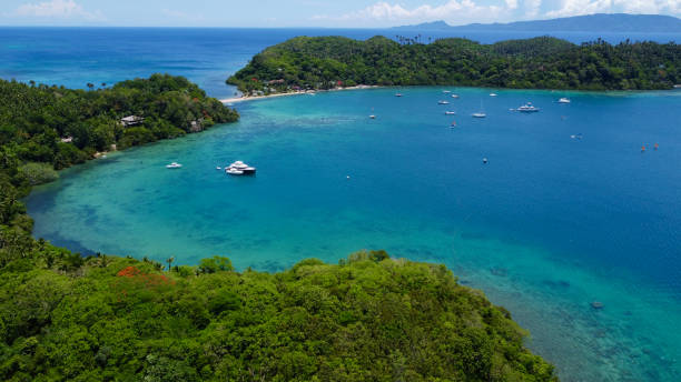 istock View of island. Tropical landscape. 1499623343