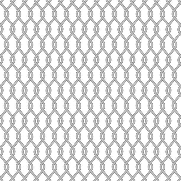 istock Wire net background. black wire mesh. barrier net metal wall. barbed wire fence. black grid. fence barb. Vector illustration. Stock image. 1499624916