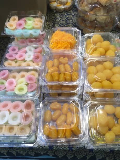 istock Snacks and snacks that are popular among Thai people. 1499633503
