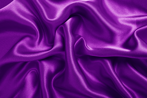 Purple satin