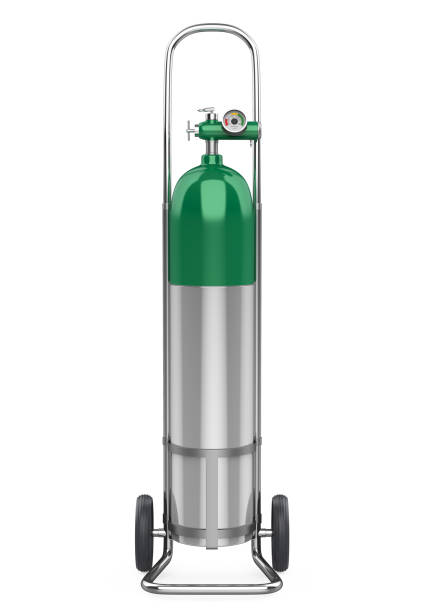 istock Medical Oxygen Cylinder Isolated 1499635340
