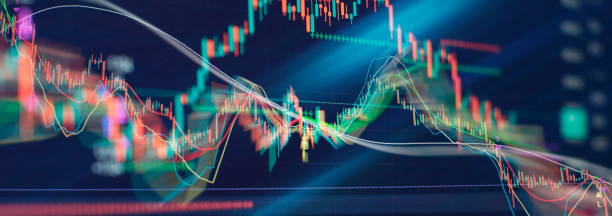 istock Diagrams, financial figures. Abstract glowing forex chart interface wallpaper. Investment, trade, stock, finance 1499635482