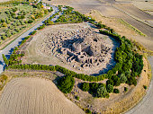 Su Nuraxi in Barumini, the most important archaeological site in Sardinia - Italy