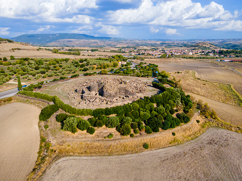 In central-southern Sardinia, Su Nuraxi is the best preserved evidence of the ancient Nuragic civilization, declared a Unesco World Heritage Site in 1997