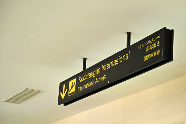 istock International arrival directions at the airport 1499655835