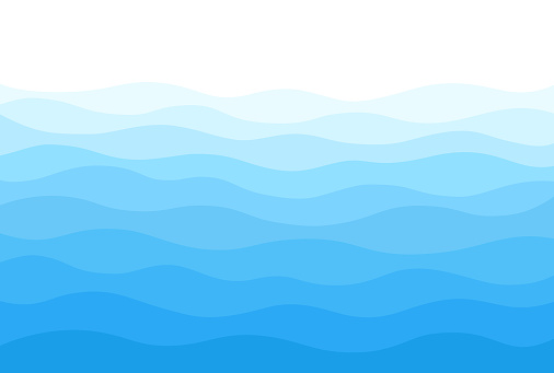 Abstract vector background with waves and with space for your text