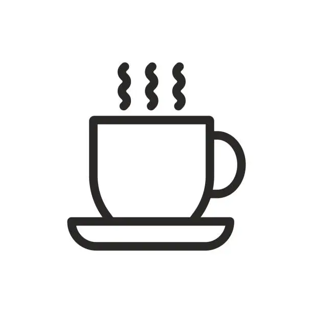 Vector illustration of Coffee cup icon