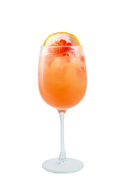 istock Fruity Refreshment in a Glass isolated on white background 1499683679