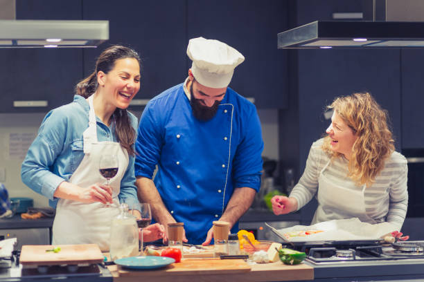 istock A Small Group of People Enjoying a Cooking Class 1499684374