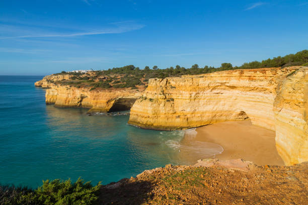 istock Cliffs in the Coast of Algarve 1499686679