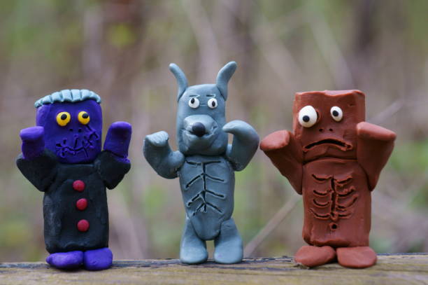 istock A toy Frankenstein, a werewolf and a zombie. 1499693935