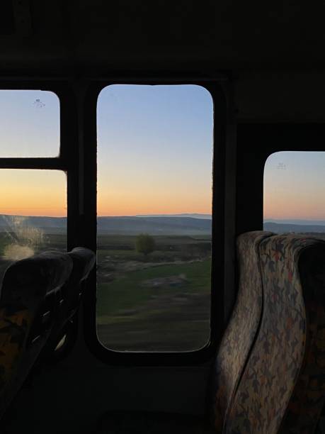 istock A View of Sunrise from in Bus 1499705523