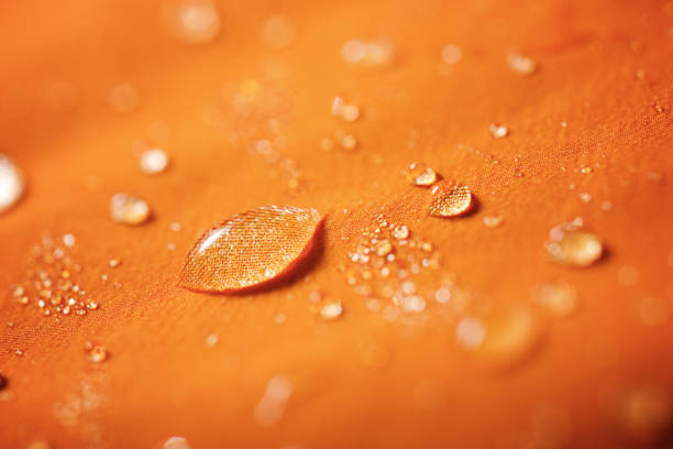 istock Fabric of a mountain jacket 1499706698