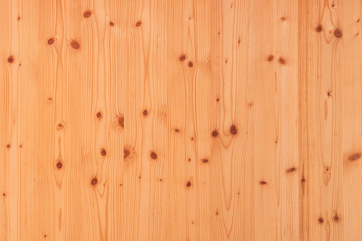 Large surface of pine wood planks as background